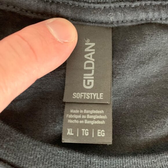 Party Animals Black Gildan Short Sleeve Crewneck Shirt Mens XL - Picture 3 of 4